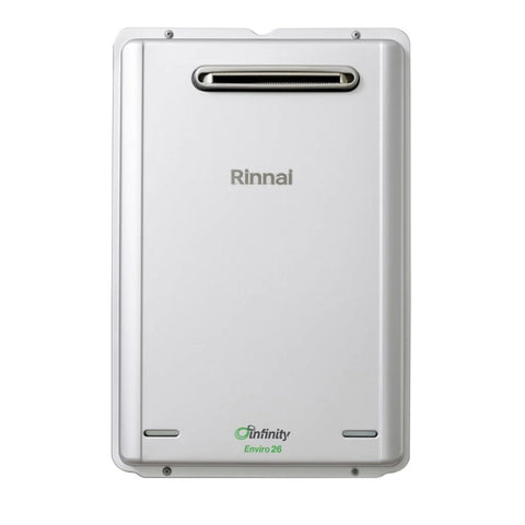 Rinnai Infinity 26 Enviro Continuous Flow Hot Water System Preset to 50c (NG) INF26EN50A