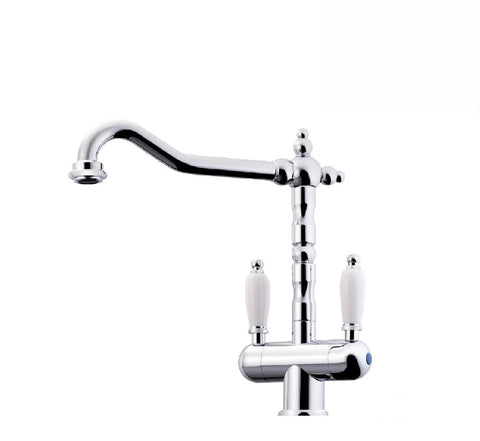 Turner Hastings Frances Double Sink Mixer 18117 Chrome (2530554609724)