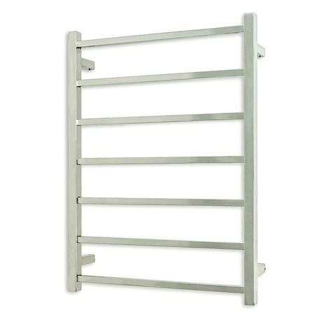 Radiant Polished 600 x 800mm Square Heated Towel Rail (Right Wiring) STR01RIGHT