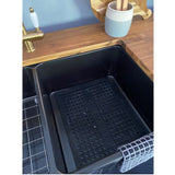 Turner Hastings Protective Silicone Sink Mat 40 x 32mm Black RSM4032-BL