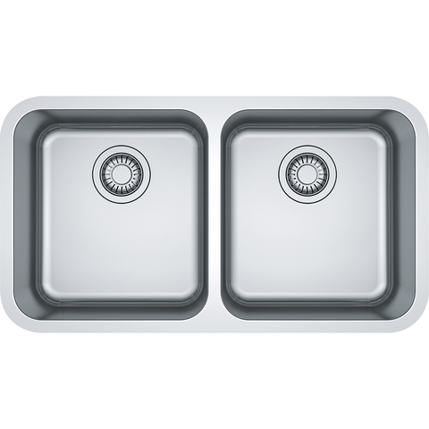 Franke Sink Bell Insert Double Bowl- Stainless Steel- BCX220-38/38 (4509066952764)