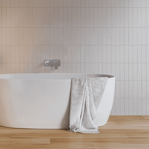 Amelie Essentiel Wall Basin Mixer & Spout 200mm Square Chrome (Full Kit) BDO19102