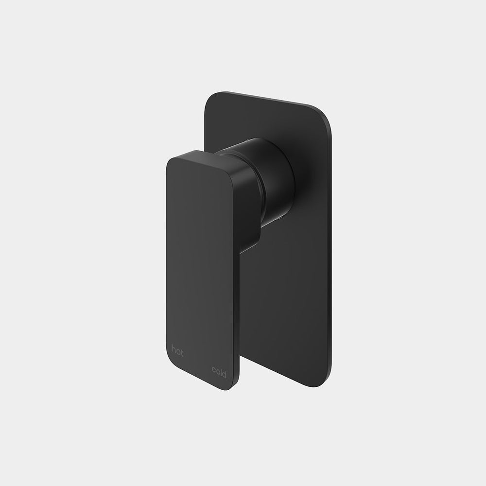 Amelie Essentiel Wall Mixer Square Matte Black (Full Kit) BDO19104MB