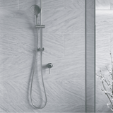 Amelie Essentiel Wall Mixer Round Pin Chrome (Full Kit) BDO18104