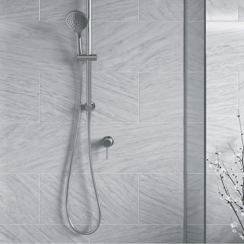 Amelie Essentiel Wall Mixer Round Pin Chrome (Full Kit) BDO18104