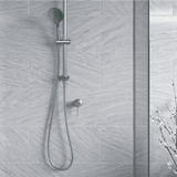 Amelie Essentiel Wall Mixer Round Pin Brushed Nickel (Full Kit) BDO18104BN