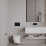 Amelie Essentiel Toilet Roll Holder Matte Black BDO25007MB