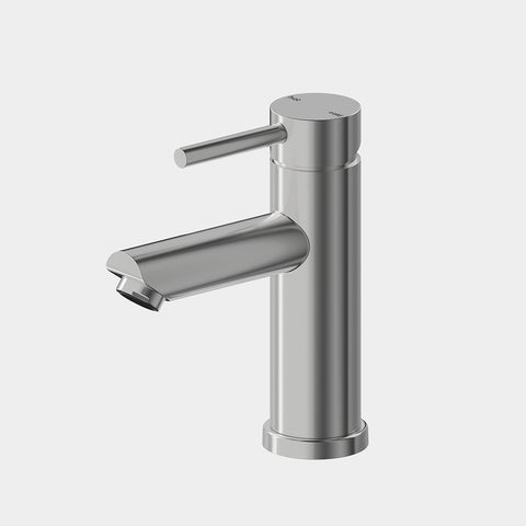 Amelie Essentiel Basin Mixer Round Pin Brushed Nickel BDO18100BN