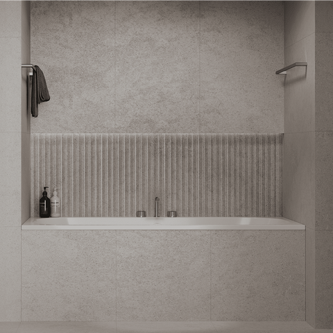 Amelie Essentiel Single Towel Rail 600mm Brushed Nickel BDO25001BN