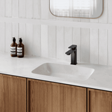 Amelie Essentiel Basin Mixer Square Matte Black BDO19100MB