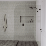 Amelie Essentiel Square Shower Arm 320mm Matte Black BDOIAR1100MB