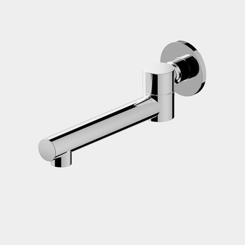 Amelie Essentiel Swivel Bath Spout 220mm Round Chrome BDO18105