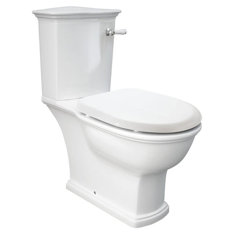 Fienza Washington Toilet Suite Front Lever Close-Coupled P Trap White 070130WS