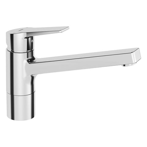 Hansa Twist Mid Height Kitchen Mixer Chrome 91422830037