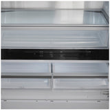 Artusi Fully Integrated French Door Fridge 90cm White AINT9100FD