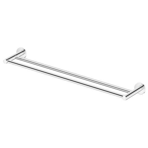 Bella Vista Mica Double Towel Rail Chrome 1148D-800-P