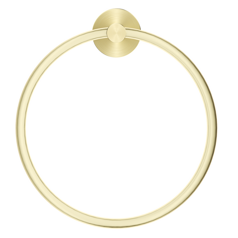 Bella Vista Mica Hand Towel Ring French Gold 1104-P-FG