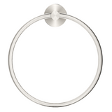 Bella Vista Mica Hand Towel Ring Brushed Nickel 1104-P-BN
