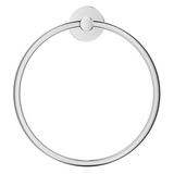 Bella Vista Mica Hand Towel Ring Chrome 1104-P
