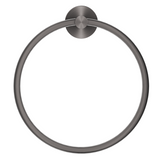 Bella Vista Mica Hand Towel Ring Gunmetal 1104-P-GM