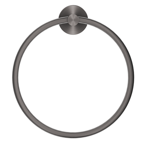 Bella Vista Mica Hand Towel Ring Gunmetal 1104-P-GM