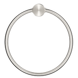 Bella Vista Mica Fluted Towel Ring Brushed Nickel 1104-P-NR-BN