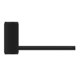 Bella Vista Mica Fluted Toilet Paper Holder Black 1111-P-NR-BLK