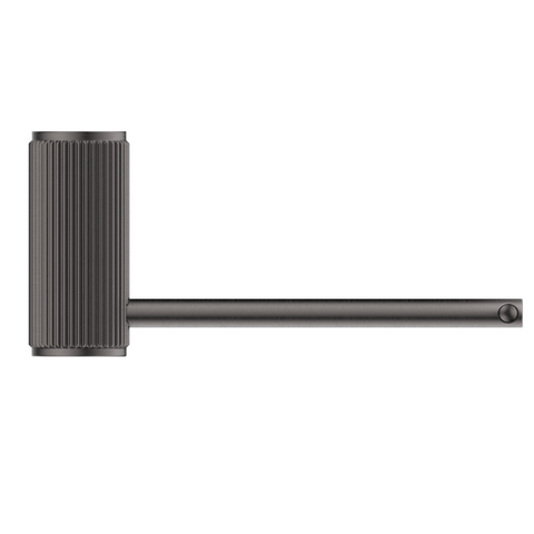 Bella Vista Mica Fluted Toilet Paper Holder Gunmetal 1111-P-NR-GM