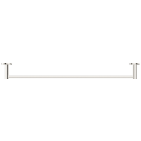 Bella Vista Mica Single Towel Rail Brushed Nickel 1124-600-P-BN