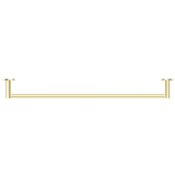 Bella Vista Mica Single Towel Rail French Gold 1124-800-P-FG