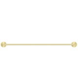 Bella Vista Mica Single Towel Rail French Gold 1124-800-P-FG