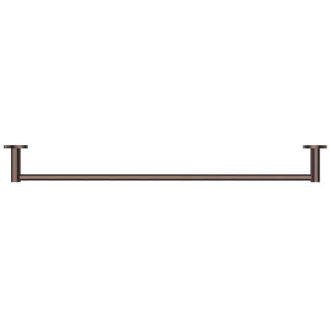 Bella Vista Mica Single Towel Rail Dusk Bronze 1124-800-P-DB