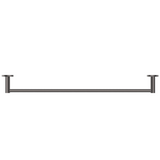 Bella Vista Mica Single Towel Rail Gunmetal 1124-600-P-GM
