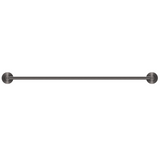 Bella Vista Mica Single Towel Rail Gunmetal 1124-600-P-GM