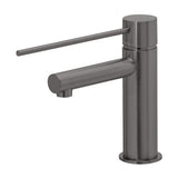 Phoenix Vivid Slimline Basin Mixer with Extended Lever Brushed Carbon 114-7700-31-1