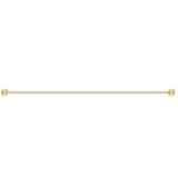 Bella Vista Mica Fluted Double Towel Rail French Gold 1148D-800-P-NR-FG