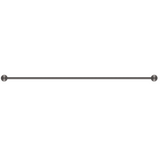 Bella Vista Mica Fluted Double Towel Rail Gunmetal 1148D-800-P-NR-GM