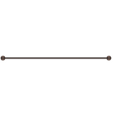 Bella Vista Mica Fluted Double Towel Rail Dusk Bronze 1148D-800-P-NR-DB