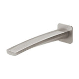 Phoenix Mekko Wall Basin Outlet 200mm Brushed Nickel 115-7610-40-1