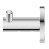 Bella Vista Mica Double Robe Hook Chrome 1153-D-P