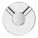 Bella Vista Mica Double Robe Hook Chrome 1153-D-P