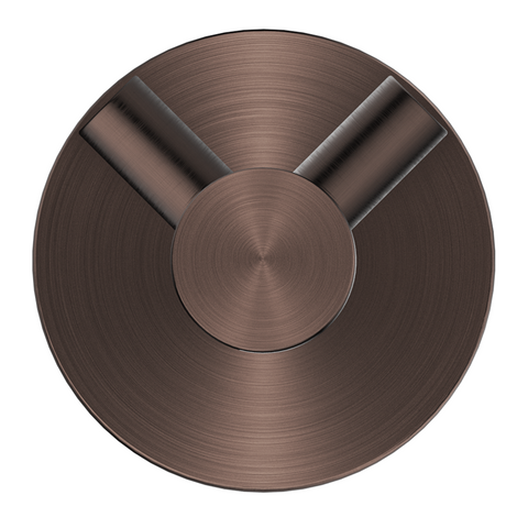Bella Vista Mica Double Robe Hook Dusk Bronze 1153-D-P-DB