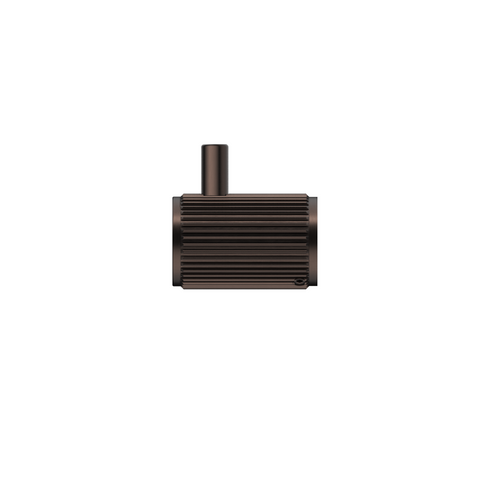 Bella Vista Mica Fluted Robe Hook Dusk Bronze 1153-S-P-NR-DB
