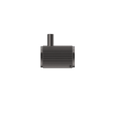 Bella Vista Mica Fluted Robe Hook Gunmetal 1153-S-P-NR-GM