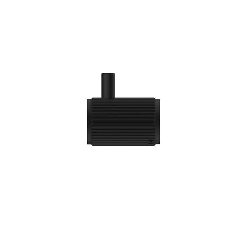 Bella Vista Mica Fluted Robe Hook Black 1153-S-P-NR-BLK