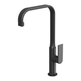 Phoenix Teel Sink Mixer 200mm Squareline Matte Black 118-7300-10-1