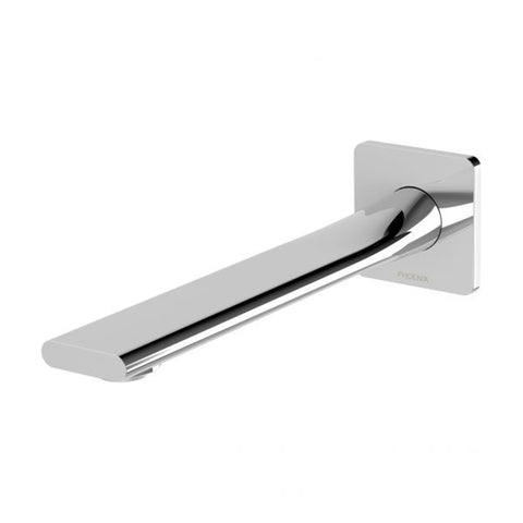 Phoenix Teel Wall Bath Outlet 200mm Chrome 118-7620-00-1