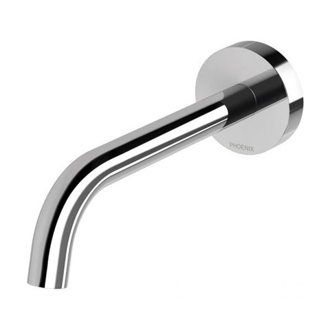 Phoenix Vivid Slimline Plus Wall Basin / Bath Outlet 180mm Chrome 119-0810-00-1