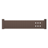Bella Vista Mica Stainless Shelf 400mm Dusk Bronze 11MS-P-400-DB