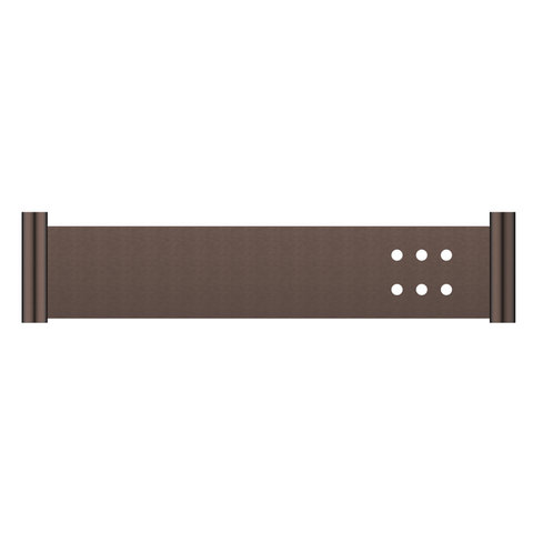 Bella Vista Mica Stainless Shelf 400mm Dusk Bronze 11MS-P-400-DB